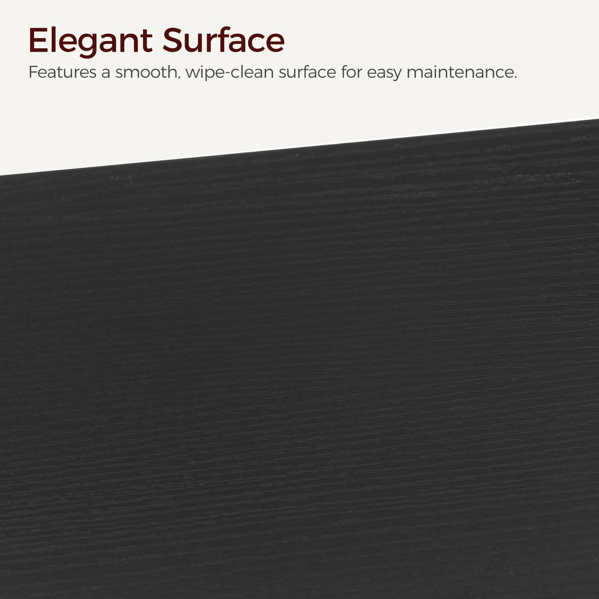 MAHANCRIS 5-Tier Ladder Shelf, Storage Bookshelf with Wall Mount, Heavy Duty Industrial Style Ladder Shelves for Living Room, Office, Kitchen, Bedroom, Black LSBK5501 MAHANCRIS