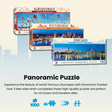 MasterPieces Cityscape Panoramics 1000 Puzzles Collection - Las Vegas 1000 Piece Jigsaw Puzzle Masterpieces