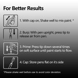 TFIVE White Paint Marker Paint Pens - 2 Pack Acrylic Permanent Marker, 0.7mm Extra Fine Tip Paint Pen for Art Projects, Drawing, Rock Painting, Ceramic, Glass, Wood, Plastic, Metal, Canvas DIY Crafts TFIVE