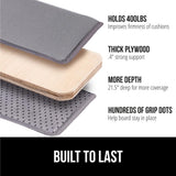 GORILLA GRIP Heavy Duty Couch Cushion Support Board to Fix Sagging Sofas, 21.5 x 78 Oversized Sofa, Thick Plywood Boards Add Strong Seat Supports, Stay in Place Replacement Stuffing Under Couches Grey GORILLA GRIP