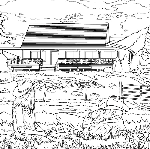 The Unofficial Yellowstone Coloring Book (Dover Adult Coloring Books)