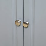 HOMCOM Rolling Kitchen Island Drop Leaf, Kitchen Cart on Wheels, Solid Wood Top Breakfast Nook with Storage Drawers, 4-Door Cabinets and Spice Rack, Dark Gray HOMCOM