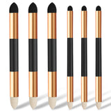 6pcs Artist Blending Sponge Pen, 2 Sizes Double-Headed Detail Blending Stump Pen Sketch Pen Brush Rubbing Sponge Drawing Art Blender Tool Drawing Blender for School Students Beginners Artists PEUTIER