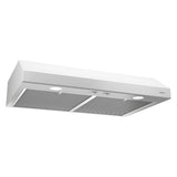 Broan-NuTone BCSD130WW Glacier 30-inch Under-Cabinet 4-Way Convertible Range Hood with 2-Speed Exhaust Fan and Light, 300 Max Blower CFM, White Broan-NuTone
