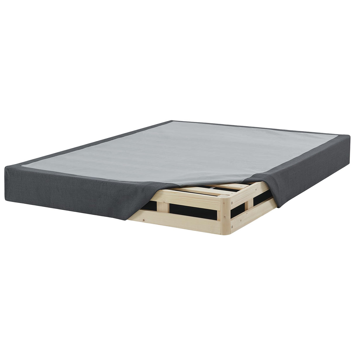 Hercules 8 Inch High Profile Foundation Mattress Box Spring Replacement, Full Hercules