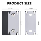 NECAMOCU Edge Banding Trimmer - 2025 Upgraded Mini Edge Band Trimmer & Cutter, Stainless Steel Blade Veneer Edge Trimmer for Woodworking, Durable Edgebanding Trimming Tool for Wood, Veneer, PVC, ABS Necamocu