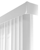 CHICOLOGY Vertical Blinds , Door Blinds & Shades , Blackout Window Shade , Vertical Blinds for Doors , Sliding Blinds Oxford White (Vinyl) 78"W X 84"H CHICOLOGY