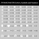 C CRYSTAL LEMON Letter Board, 336 Letters Numbers & Symbols, Felt Letter Board, 10x10 inches, Changeable Wooden Message Board Sign, Wood Frame, Wall Mount, with Display Stand (Black) C CRYSTAL LEMON