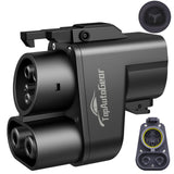 TopAutoGear Tesla Charger Adapter，NACS to CCS Adapter for EV Charging at Tesla Supercharger Stations - Fast DC Charging Tesla to CCS Adapter for Ford,Rivian,GM,Volvo,Polestar and Nissan EVs TopAutoGear