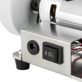 Xuthusman Mini Belt Sander - Electric Bench Grinder Sanding Machine, 7 Adjustable Table Top Grinder Polisher Buffer for DIY Craft Woodworking Stained Glass Jewelry Making Xuthusman