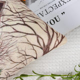 Hlonon Christmas Decorations Christmas Pillow Covers 18 x 18 Inches Set of 4 - Xmas Series Cushion Pillow Cover Custom Zippered Square Pillowcase Hlonon