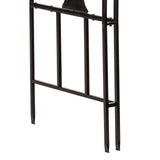 Evergreen Plow & Hearth Tree of Life Garden Arbor - 7 Feet Tall | Slim Metal Arch with Iron Trellis for Climbing Plants | Elegant Wedding Arbor | Outdoor Patio & Garden Decor Evergreen