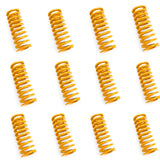 12Pcs 3D Printer Bed Springs 8mmx20mm, Ender 3 Bed Springs Compatible for Ender 3S,Ender 3 v2/Ender 3 Pro/Ender 3 Neo/Ender 3 Max neo,Ender 3 S1 /Ender 5, 3D Printer Bed Leveling, TIEXYE