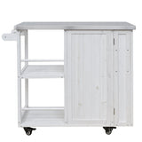 Outdoor Kitchen Island Fir Wood Prep Station