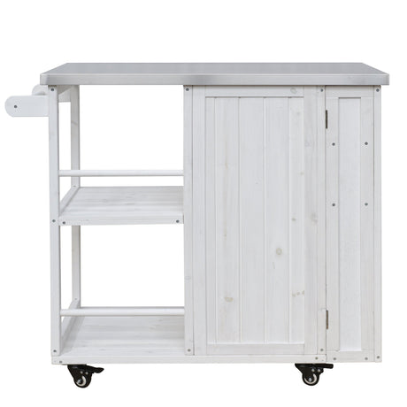 Outdoor Kitchen Island Fir Wood Prep Station HouseOfZazla