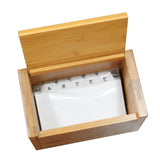 Personalized Recipe Box For Her - Custom Wood Recipe Organizer With Dividers - Kitchen Gift For Mom and Grandma My Personal Memories