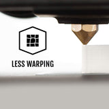 HATCHBOX 1.75mm White PLA 3D Printer Filament, 1 KG Spool, Dimensional Accuracy +/- 0.03 mm, 3D Printing Filament HATCHBOX