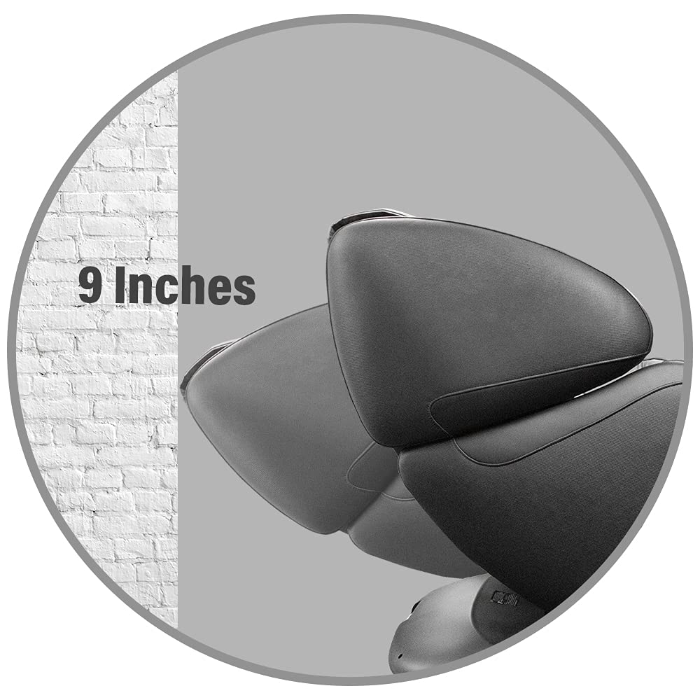 Osaki OS-Champ | Black & Gray | 2D SL-Track Full Body Massage Chair | Zero Gravity | Lumbar Heating | Foot & Calf | Auto Mode | Full Air Bag Compression | Bluetooth Speaker | Space Saving Osaki