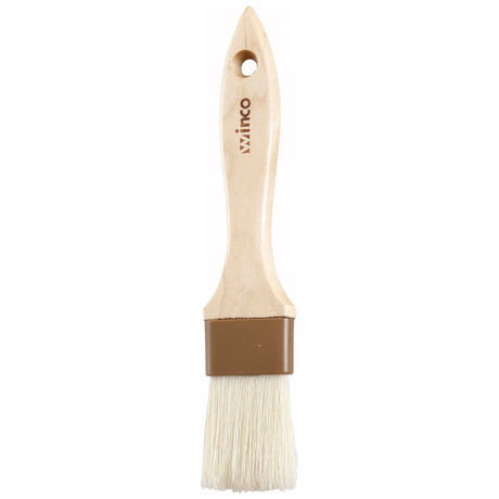 Winco Flat Pastry and Basting Brush, 1-1/2-Inch, Beige Winco