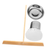 OFFSCH Stainless Steel Oil Brush for Pancakes Pancake Grease Brush Crepe Spreader Multipurpose Kitchen Tool OFFSCH