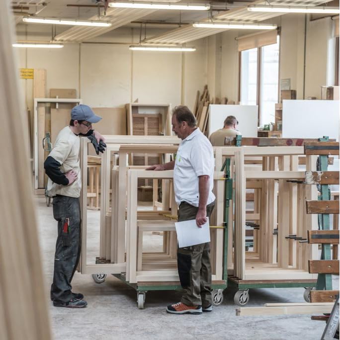 HANDSAMMU 6 Inch Heavy Duty Caster Wheels -Industrial Caster Wheels, Rubber Caster Wheels（Flat Tread） 700 Lbs Per Casters - Use for Dollies, Workbench (1 Swivel) Handsammu