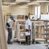 HANDSAMMU 6 Inch Heavy Duty Caster Wheels -Industrial Caster Wheels, Rubber Caster Wheels（Flat Tread） 700 Lbs Per Casters - Use for Dollies, Workbench (1 Swivel) Handsammu