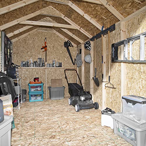 Handy Home Products Greenbriar 8X10 Do-It-Yourself Storage Shed with Floor - WoodArtSupply