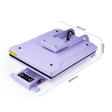Heat Press, 16x20 Power Heat Press Machine, Fast Heating, High Pressure Heat Press Machine for T-Shirt, Digital Industrial Sublimation Printer for Heat Transfer Vinyl, Easy to Use, White Maxmartt