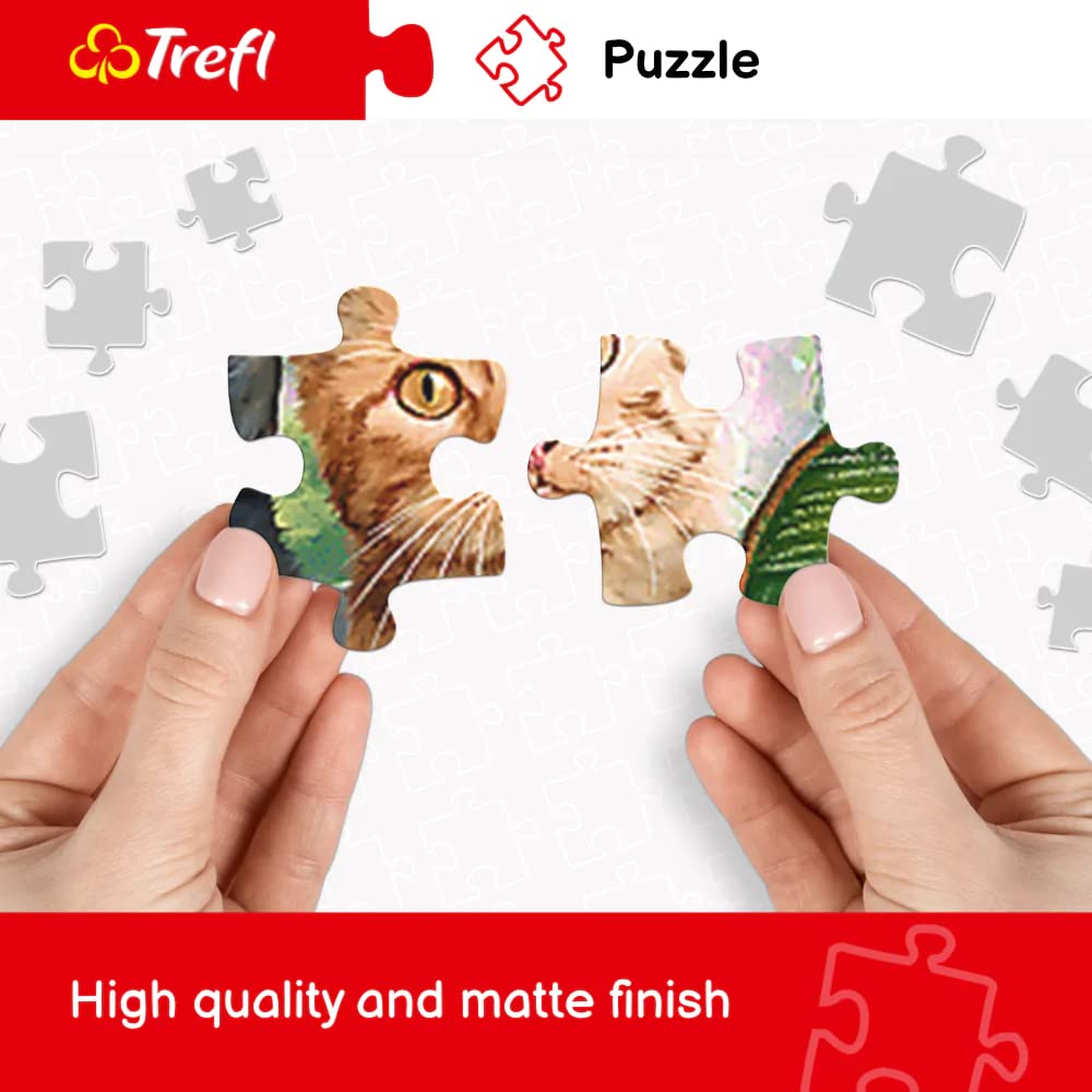 Trefl Funny Dog Portraits II 2000 Piece Jigsaw Puzzle Red 38"x27" Print, DIY Puzzle, Creative Fun, Classic Puzzle for Adults and Children from 15 Years Old Trefl