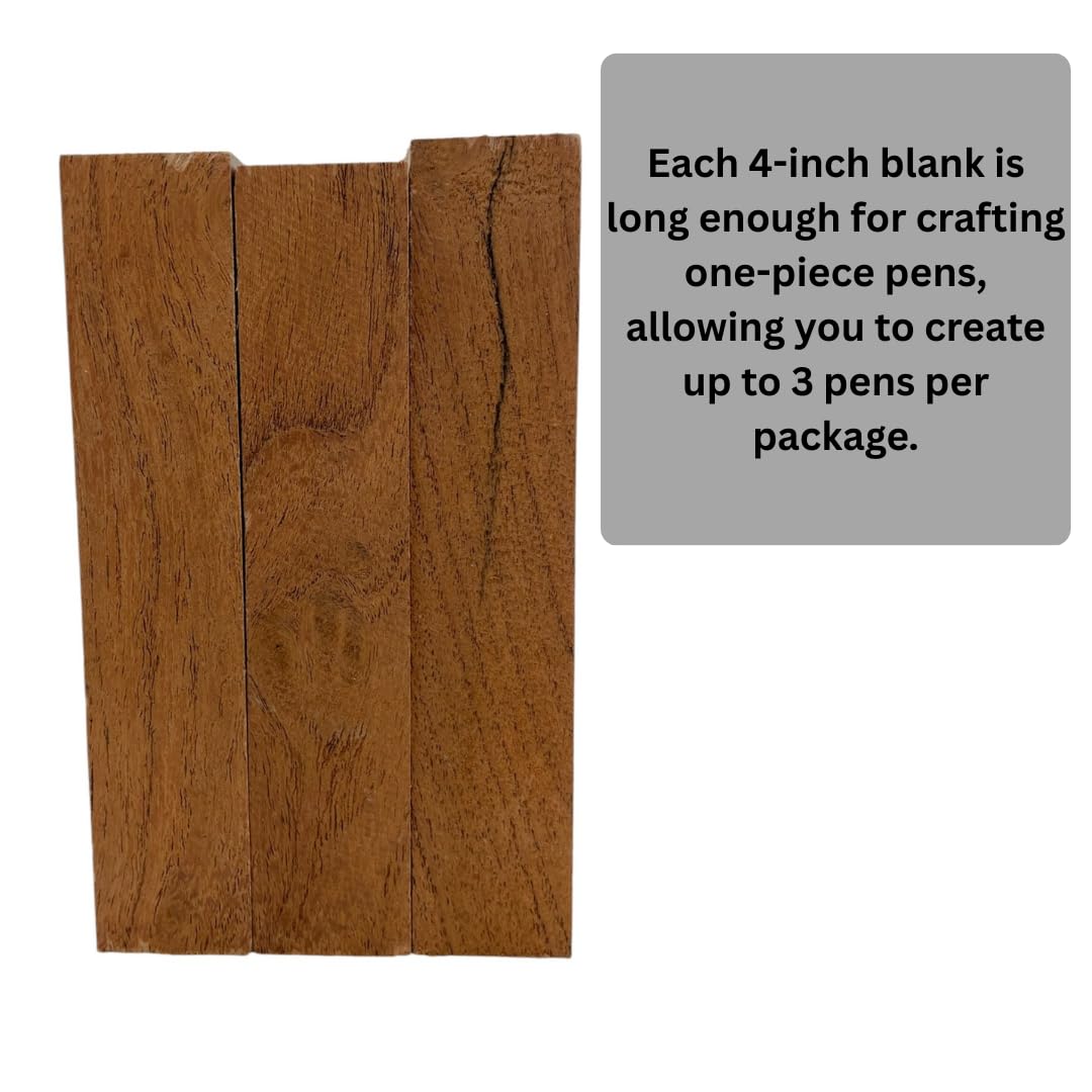 Pen Turning Blanks. Mesquite from Texas. 3 Pack kit. 1 x 4 inch. Deer Valley Dog Chews Deer Antlers