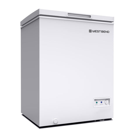 West Bend WB0500CFMW Chest Freezer, 5-Cu.Ft, White West Bend