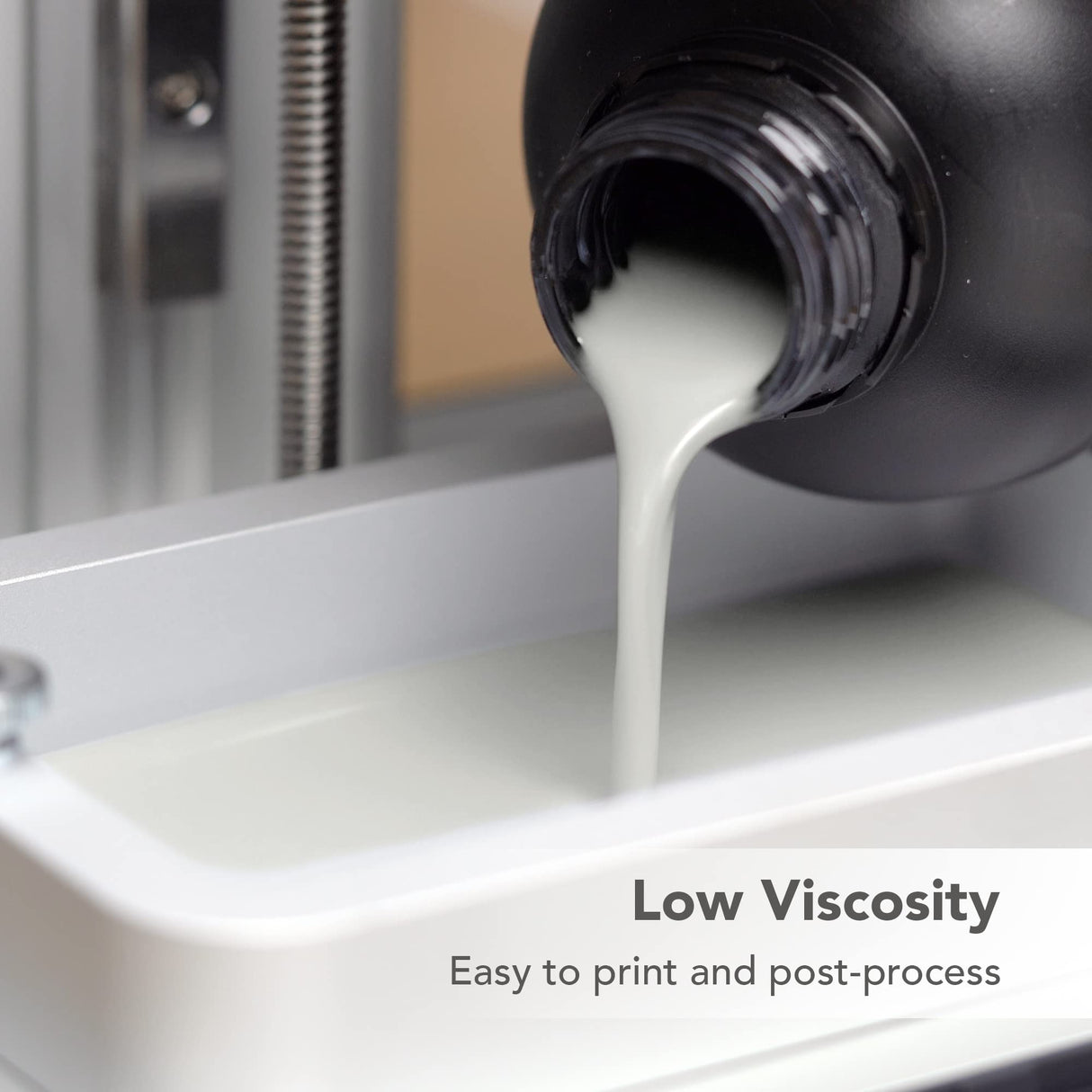 phrozen 3D Printer Water-Washable Rapid Resin, Model Gray 405nm LCD UV-Curing Photopolymer Resin for High Precision Printing, Low Odor, Non-Brittle, Easy to Print, Easy to Clean and Cure (1KG) phrozen