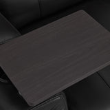 MCombo Triple Motors Power Recliner Chair with Power Headrest & Lumbar Support for Living Room, Home Theater Seating with Armrest Storage, Tray Table and Dual Charging Ports HTS708 (Black) MCombo