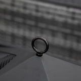 Outsunny 26 Inch Outdoor Fire Pits, Bonfire Wood Burning Firepit Bowl, Camping Fire Pit with Spark Screen Cover, Poker for Patio, or Backyard, Black Outsunny