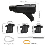 Kurras Drywall Screw Gun Automatic Chain Nail Gun Adapter,Auto Feed Screw Gun Collated Screw Gun Attachment Automatic Electric Drill Screw For Gypsum Board/Partition Wall/Wood Board/Ceiling kurras