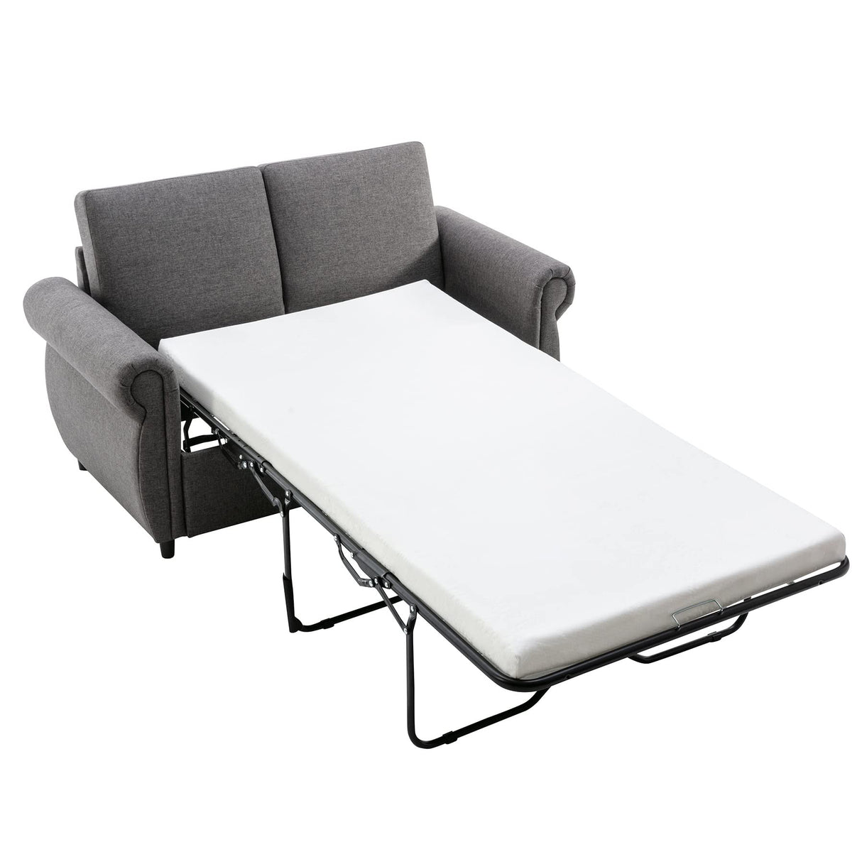 Merax Sleeper Couch Small Sofa for Living Room or Bedroom Including Pull Out Bed Merax