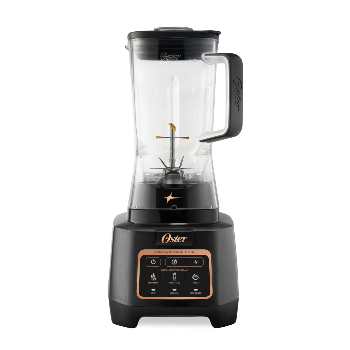 Oster Extreme Mix Blender, 1500 Watt High Speed Blender with 10-Point Blade, 64 oz. Kitchen Blender with Auto Programs Oster
