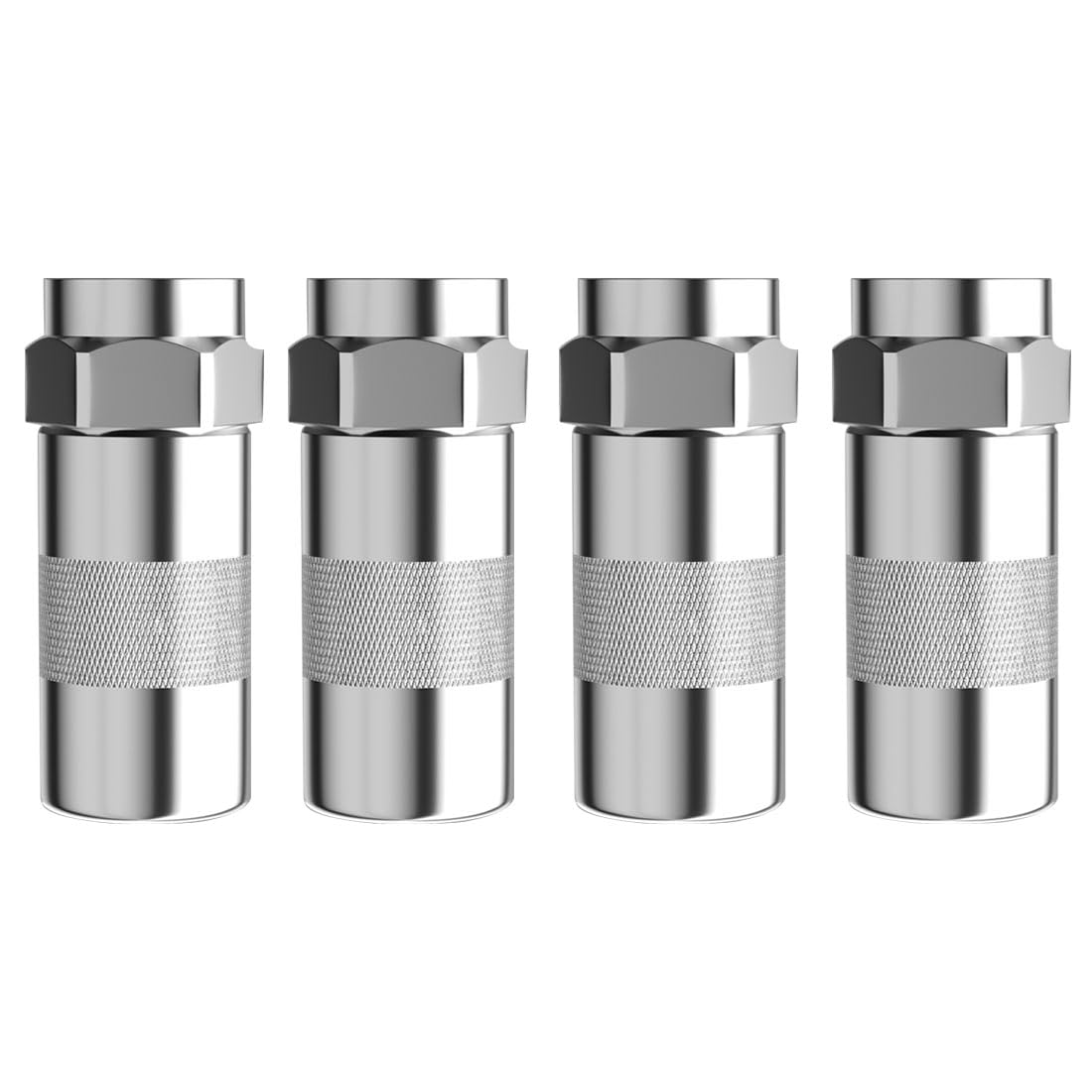 49-16-2649 Grease Gun Couplers, Replacement for Milwaukee Grease Gun Tips, Fits M18 and M12 Grease Gun, High Pressure Grease Couplers - 4 PCS Popbee