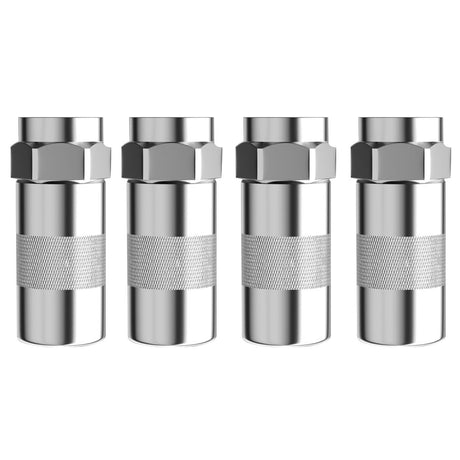 49-16-2649 Grease Gun Couplers, Replacement for Milwaukee Grease Gun Tips, Fits M18 and M12 Grease Gun, High Pressure Grease Couplers - 4 PCS Popbee