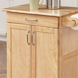 Homestyles General Line Mobile Kitchen Cart, FURNITURE, Natural homestyles
