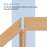 SUNCROWN Outdoor 4 FT Wooden Raised Garden Bed Elevated Planter Box Stand for Vegetables Fruits Herb Grow, Patio or Yard Gardening SUNCROWN