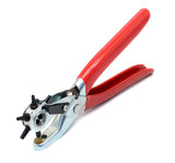 Leather Hole Punch,9" Belt Hole Puncher for Leather Heavy Duty, 6 Size Revolving Leather Belt Hand Hole Puncher (6 Size Revolving Leather Hole Puncher) YYaaloa