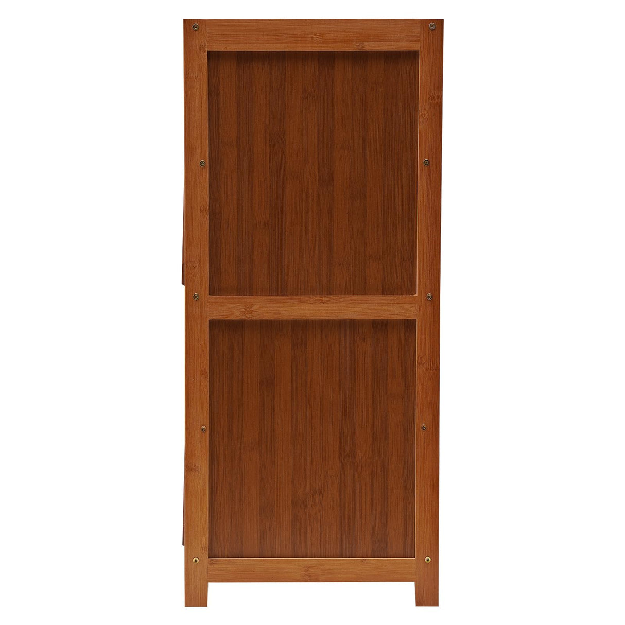 ILWorkTLs 4-Tier Bamboo Shoe Cabinet, Shoe Shelf Storage Organizer with Flip Door for Entryway, Hallway and Closet ILWorkTLs