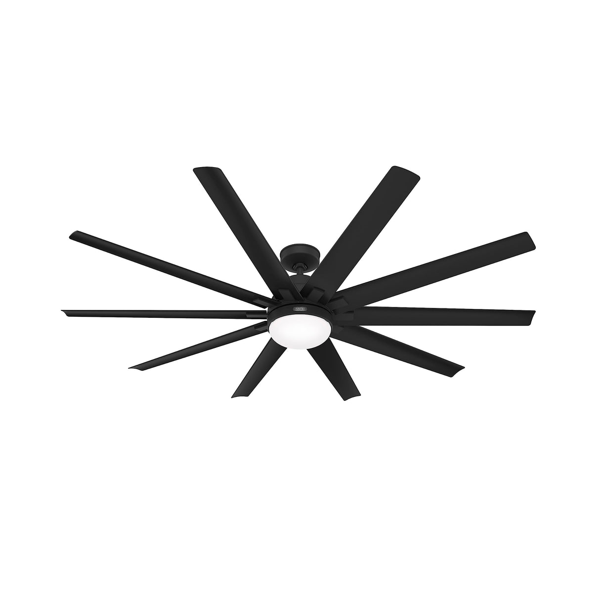 Hunter Fan Company 52618 Overton Ceiling Fan, 072, Matte Black Hunter
