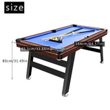 DRM 5FT Pool Table Set Steady Billiards Table with All accessories, Snooker Table DRM