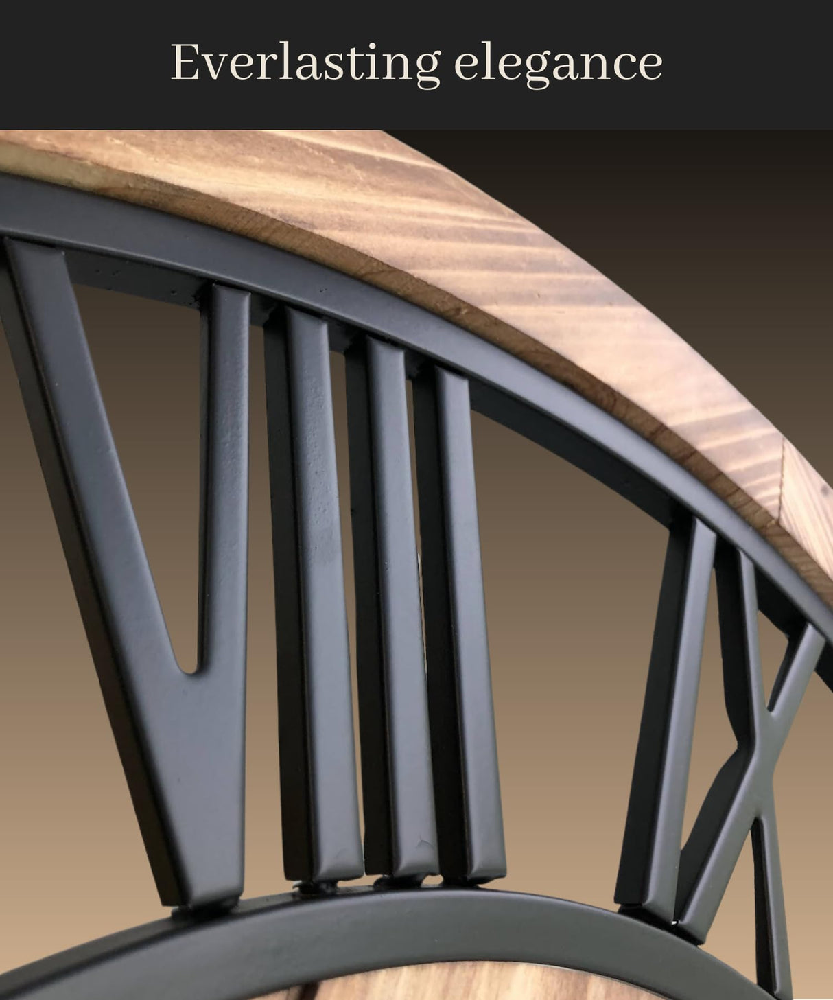 Montoire 16 Inch Wall Clock - Farmhouse Wall Clock Large - Large Wall Clocks for Living Room Decor - Wall Clocks Battery Operated 16 Inches or Larger - Big Wall Clock Decorative Roman Numerals Montoire