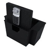 YOULAI Center Console Gun Safe - Console Gun Vault Compatible with Chevy Silverado 1500/GMC Sierra 1500 2023-2025, FIT 2022 Refreshed Model with Electronic Keypad Lock. YOULAI