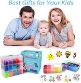 25,000 pcs Fuse Beads Kit 26 Colors 5MM, Including 127 Patterns, 4 Big Square, 1 Heart Pegboards, 1 Flower Ironing Paper, Tweezers, Beads Compatible by INSCRAFT INSCRAFT