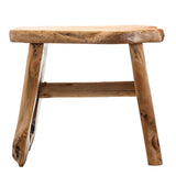 TJ Global Natural Edge Cedar Wood Tree Stump Indoor/Outdoor Stool, Garden Bench, Night Stand, End Table, Plant Stand - L20 x W11 x H17 TJ Global