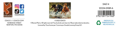 Ceaco - Horses - Splash - 500 Piece Jigsaw Puzzle